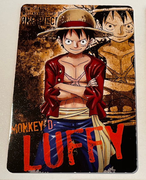 ONE PIECE ワンピースカードスナック ルフィの骨付き肉 バーベキュー味 