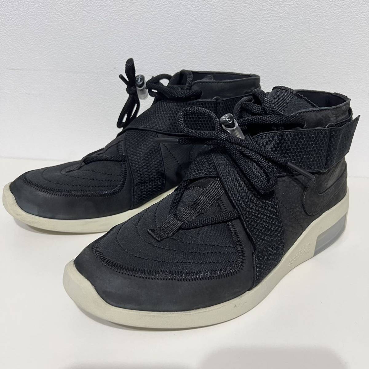 即決】NIKE FEAR OF GOD US9 27cm フィアオブゴッド ナイキ RAID BLACK 