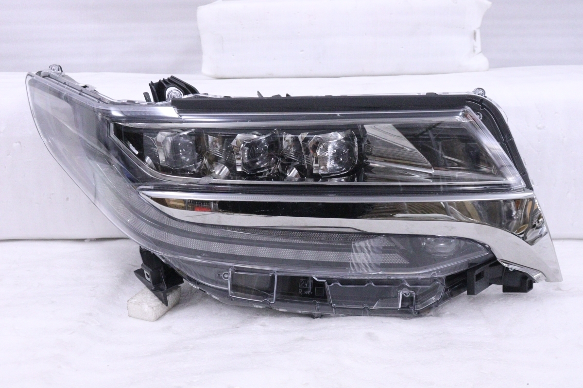 21-2467☆後期 LED AGH30W アルファード S☆左ヘッドライト ICHIKOH 58