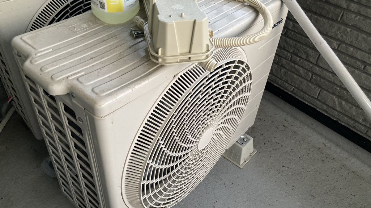 パナソニック エアコン 東京都 世田谷区にて CS-GX226C-W 0 日焼け CS 