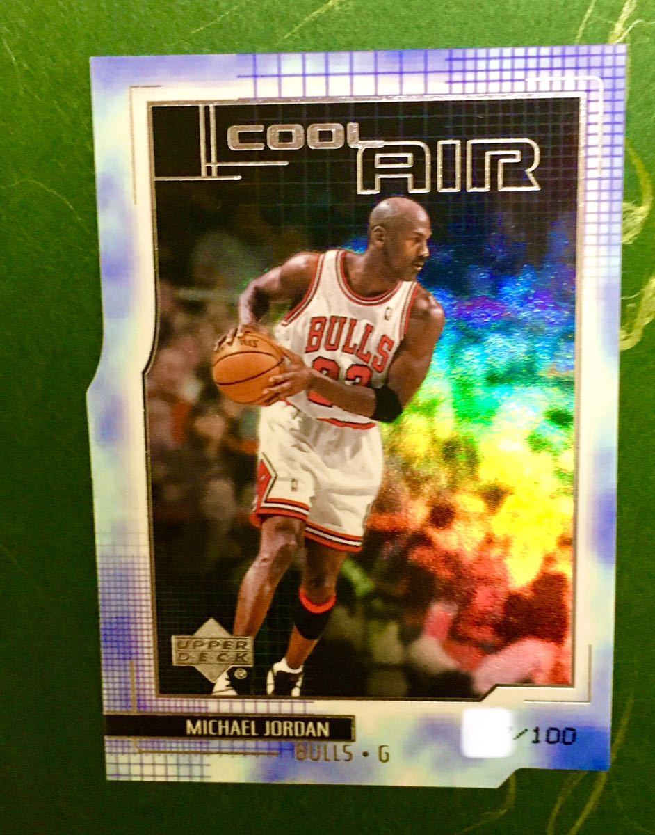 100枚限定 1999-00 Upper Deck Cool Air Level 1 Michael Jordan /100 