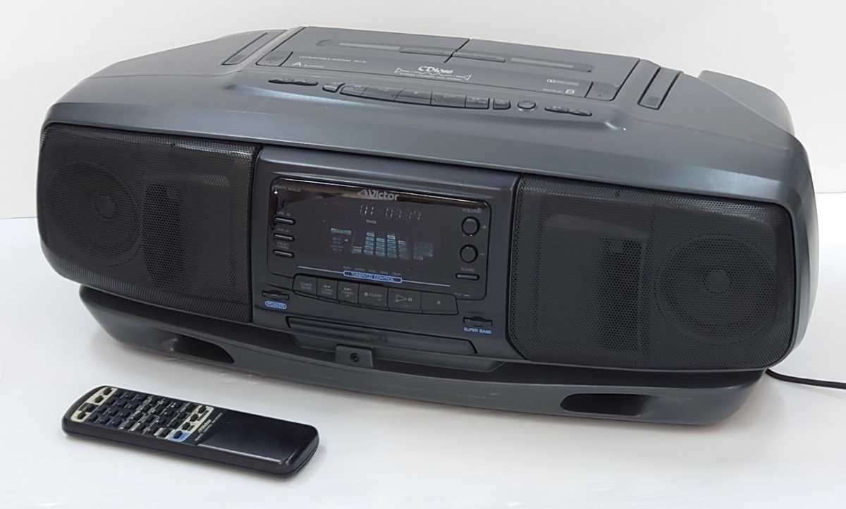 BO-608】 Victor RC-X1 CD ポータブルシステム ラジカセ バブル