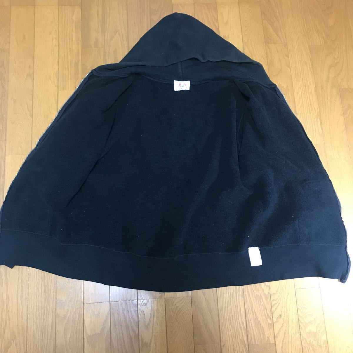 エヴィス EVISU NIPPON 南無阿弥陀仏 スウェットパーカー サイズ42