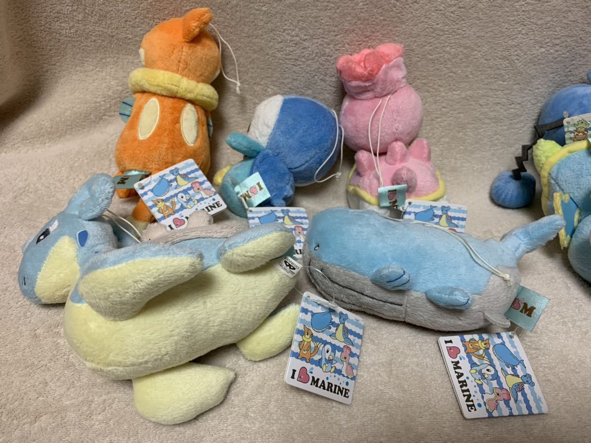 ポケモン I LOVE MARINE ぬいぐるみ 8種セット Yahoo!オークション - I