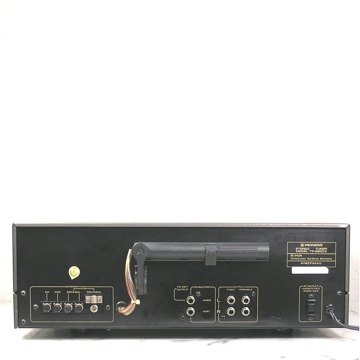 PIONEER FM/AM TUNER TX-8800Ⅱ動作良品 パイオニア Pioneer PIONEER