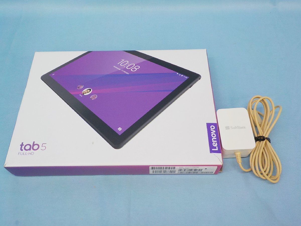 タブレット ソフトバンク Lenovo レノボ tab5 801LV 32GB ブラック 
