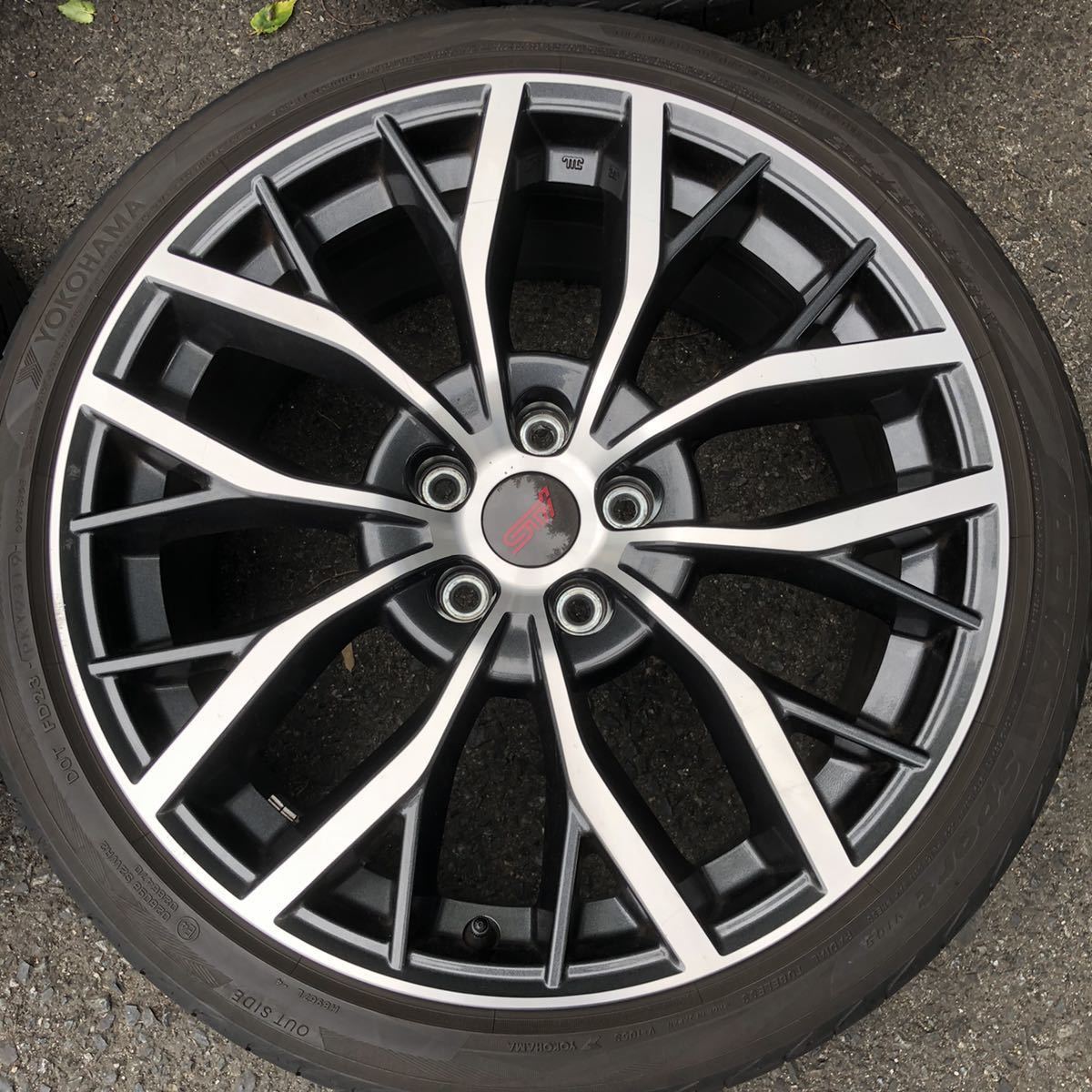 スバル純正 WRX STIタイプS VAB後期 19インチ 8.5J+55 PCD114.3 5H 