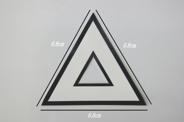 原付２種 三角マーク ステッカー ボアアップ車等 メール便発送ok ステッカー デカール 売買されたオークション情報 Yahooの商品情報をアーカイブ公開 オークファン Aucfan Com