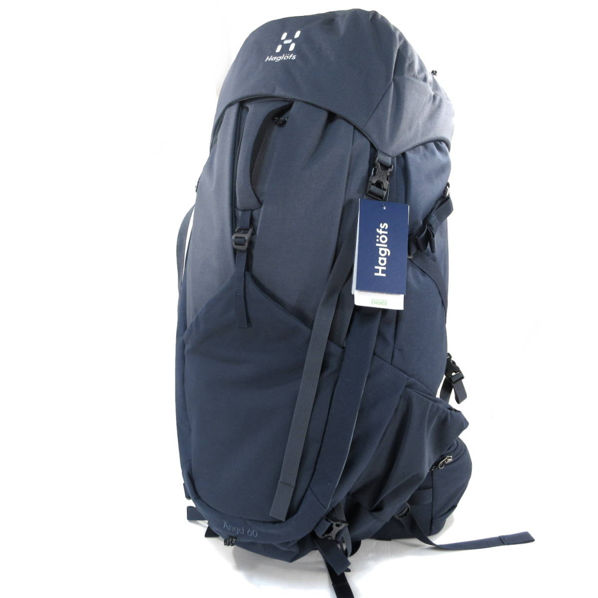定4.4万 新品◇Haglofs◇Angd アングド 60L ネイビー◇ホグロフス 登山 