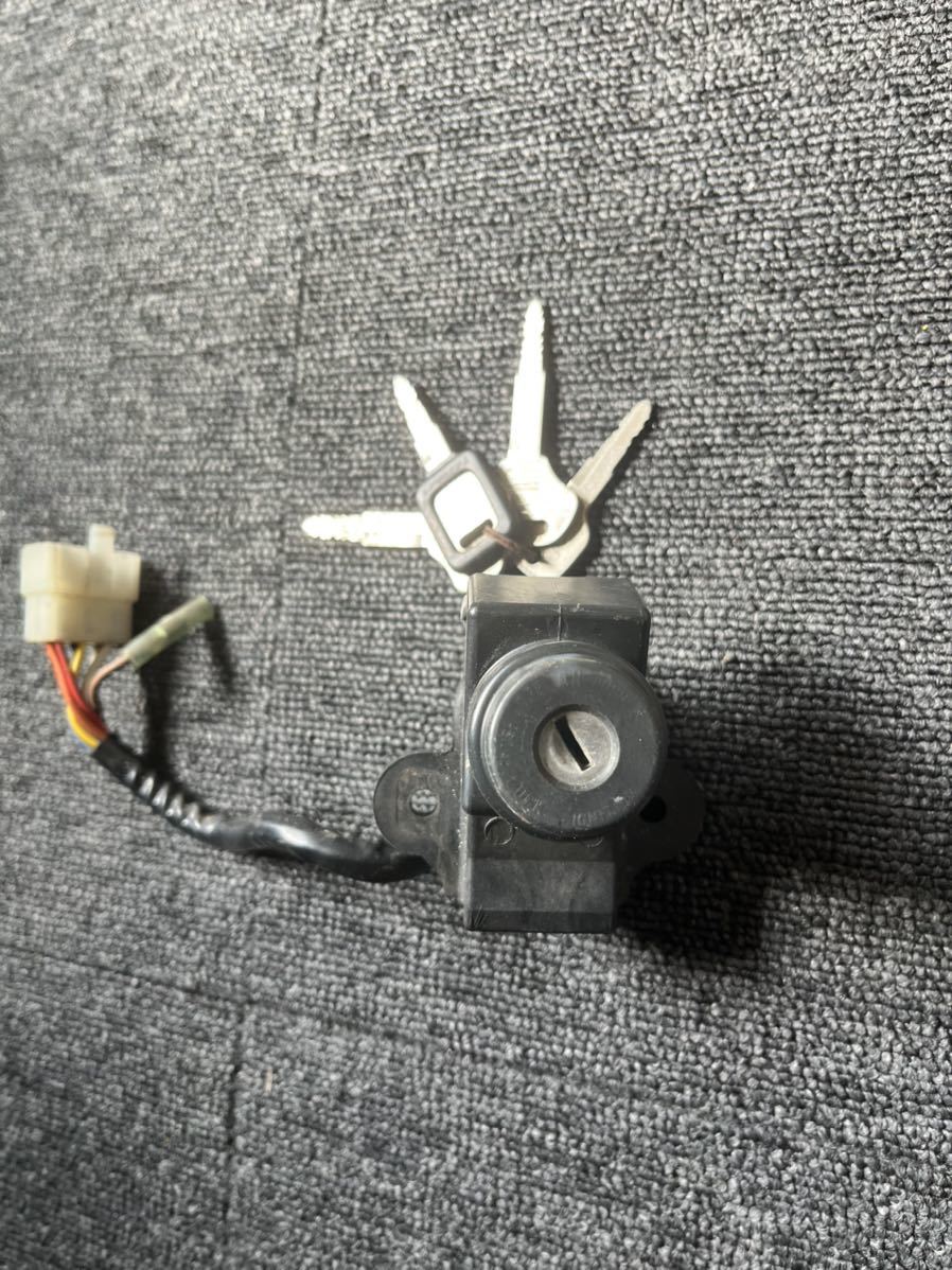 ゼファー400 キーセット キーシリンダー カワサキ旧車 当時物 メイン  