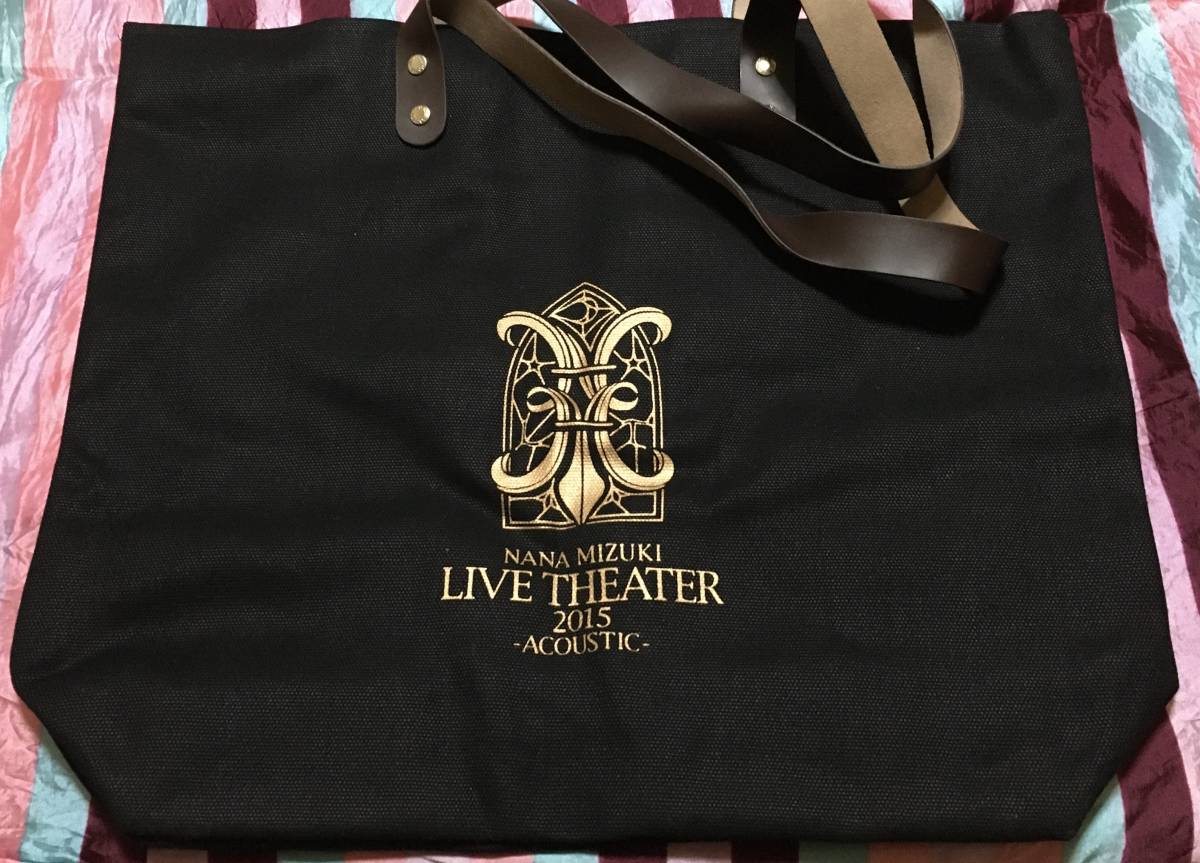 水樹奈々 ライブ  トートバッグ 水樹奈々 トートバッグ 「NANA MIZUKI LIVE THEATER 2015 -ACOUSTIC