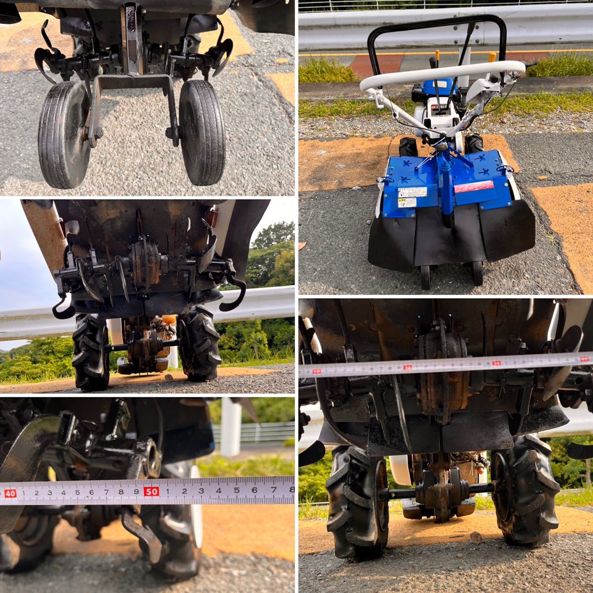 中古品 ＊ISEKI イセキ KCR63-SDV K002 マイペット63 耕運機 ガソリン 