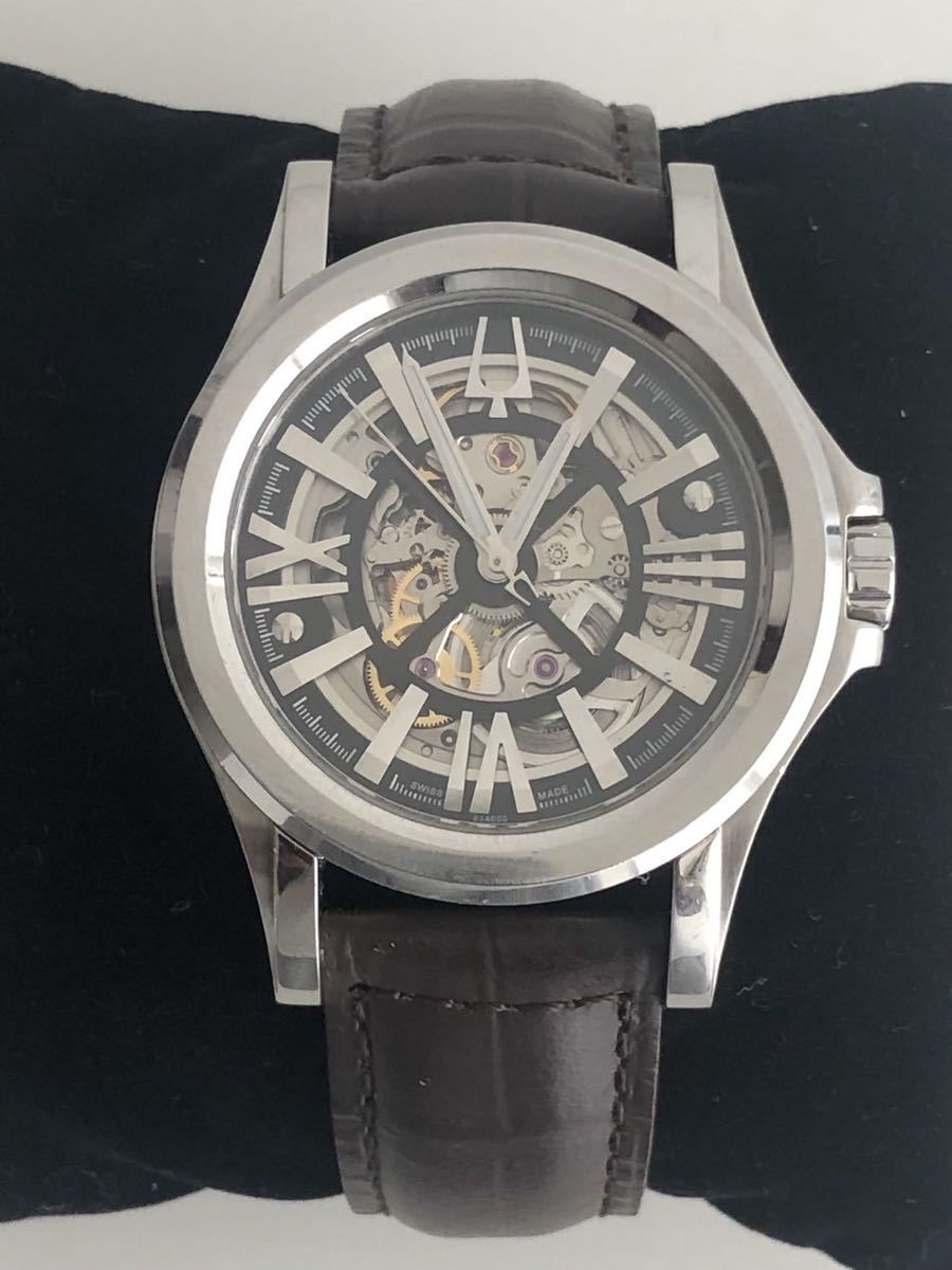 BULOVA ブローバ スケルトン C860652 AUTO 自動巻 オートマ Men 