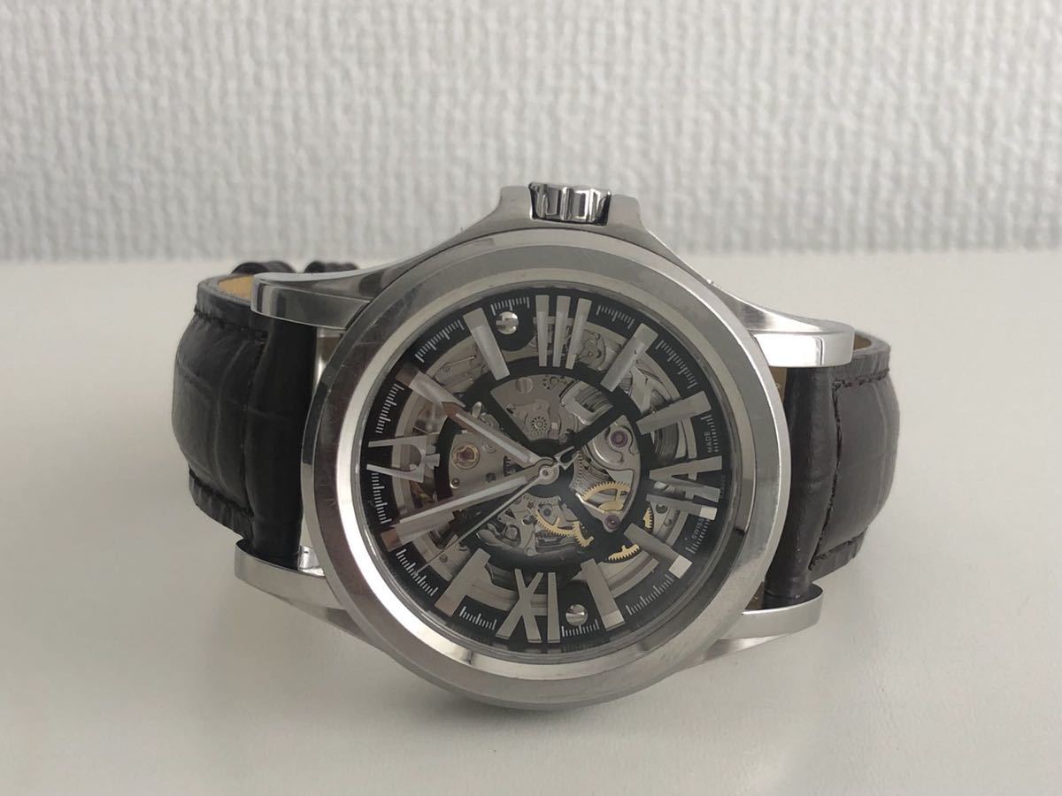 BULOVA ブローバ スケルトン C860652 AUTO 自動巻 オートマ Men 