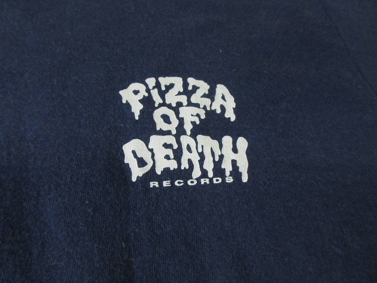 美品90sピザオブデスPizza of Death Records TシャツM size M】pizza of death ピザオブデス レイザーズエッジ Tシャツ