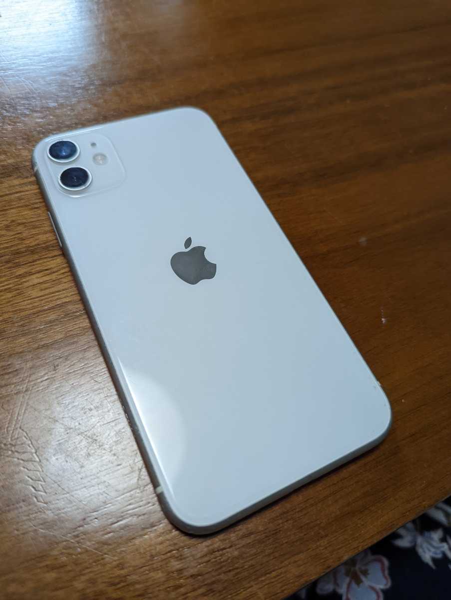 Apple iPhone 11 64GB White SIMフリー ジャンク品