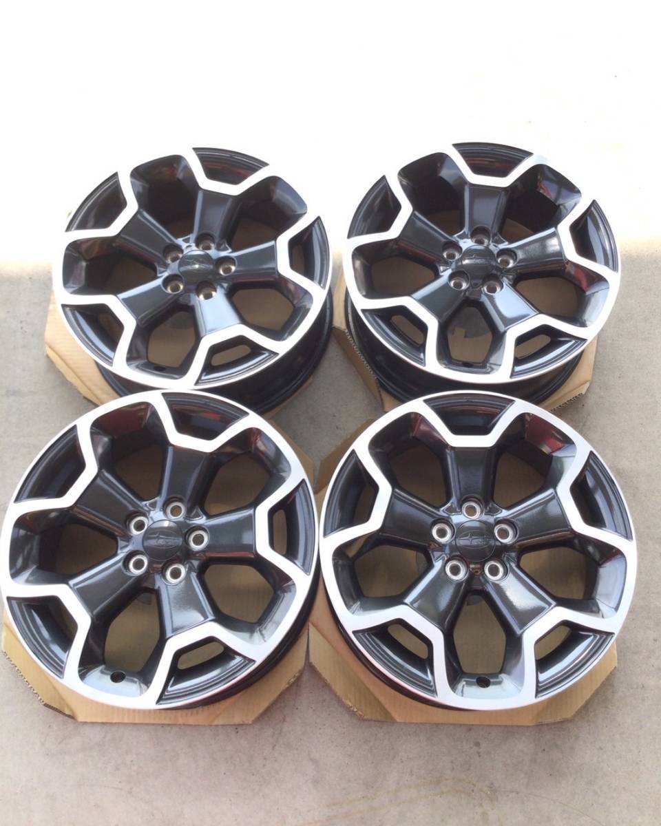 XV GP系 17インチ 5H SUBARU PCD100 4本 純正ホイール スバル純正 0 7J