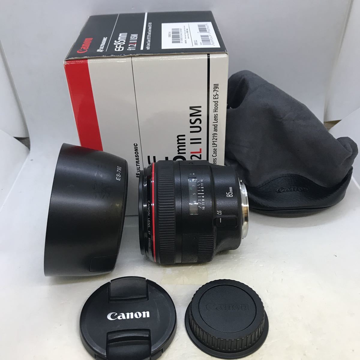 爆買い，正規品 安心初期不良対応 キャノン Canon EF85mm f/1.2L Ⅱ USM 単焦点レンズ EF8512L2 フルサイズ対応 元箱付き(キヤノン)｜売買されたオークション情報、yahooの商品情報をアーカイブ公開 - オークファン キヤノン