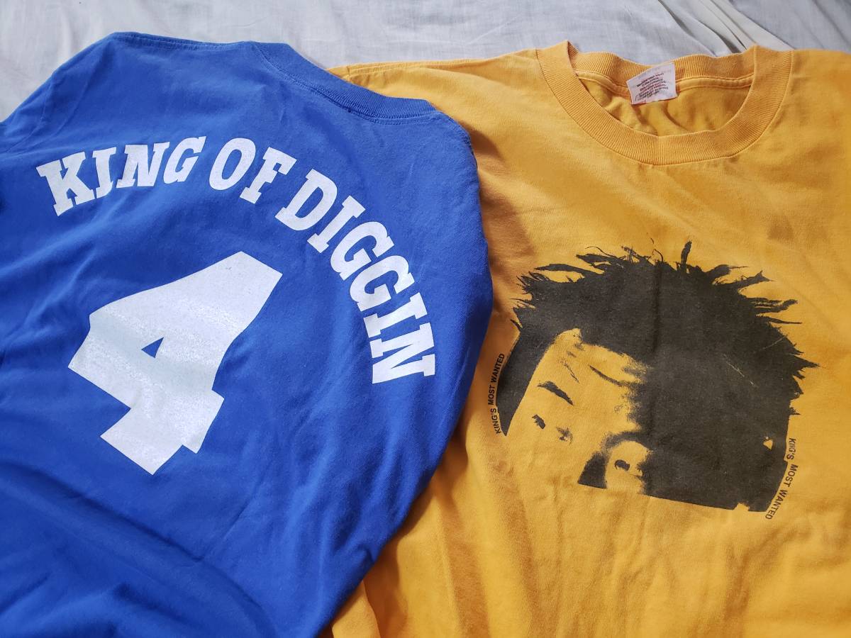 送料無料，定番 KING OF DIGGIN キングオブディギン MURO ムロ DJMURO HIPHOP XL Tシャツ(Tシャツ)｜売買されたオークション情報、yahooの商品情報をアーカイブ公開 - オークファン Tシャツ