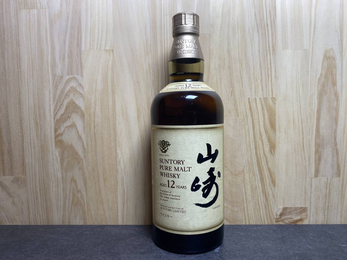 Suntory Pure Malt Whisky Aged 12 Years 山崎 12年 ウイスキー 古酒