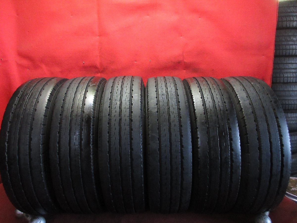 YOKOHAMA LT151R 215&frasl;70R17.5 118&frasl;116L タイヤ 6本 215/70R17.5 118/116L LT 12 PR ヨコハマ バリ山 溝アリ 送料無料★12966T LT 12PR 17.5インチ ライト