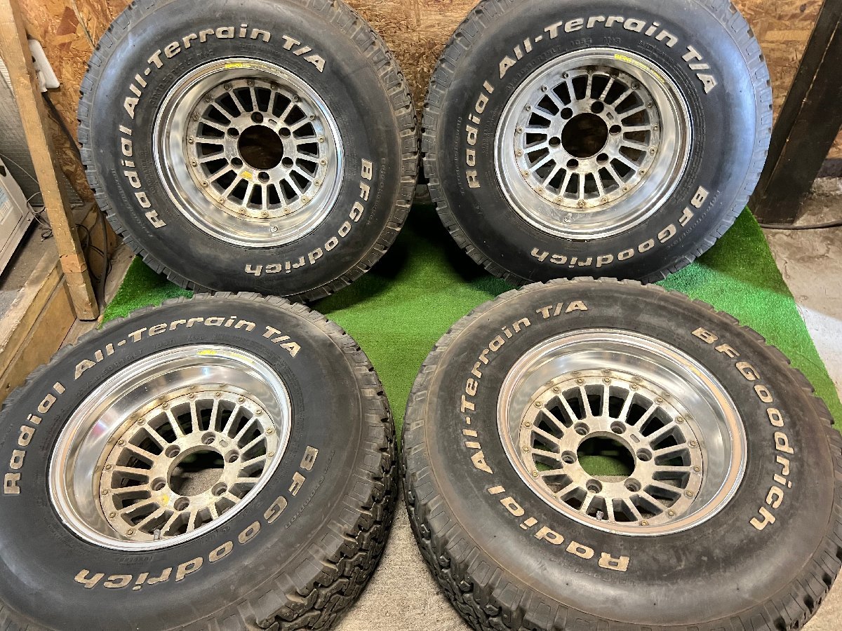 ジムニー 深リム 8.5j/-33 グッドリッチAll-Terrain 31×10.50R15 バリ