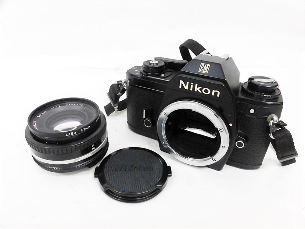 17 45-499088-21 [Y] NIKON ニコン EM 一眼レフカメラ レンズ NIKKOR