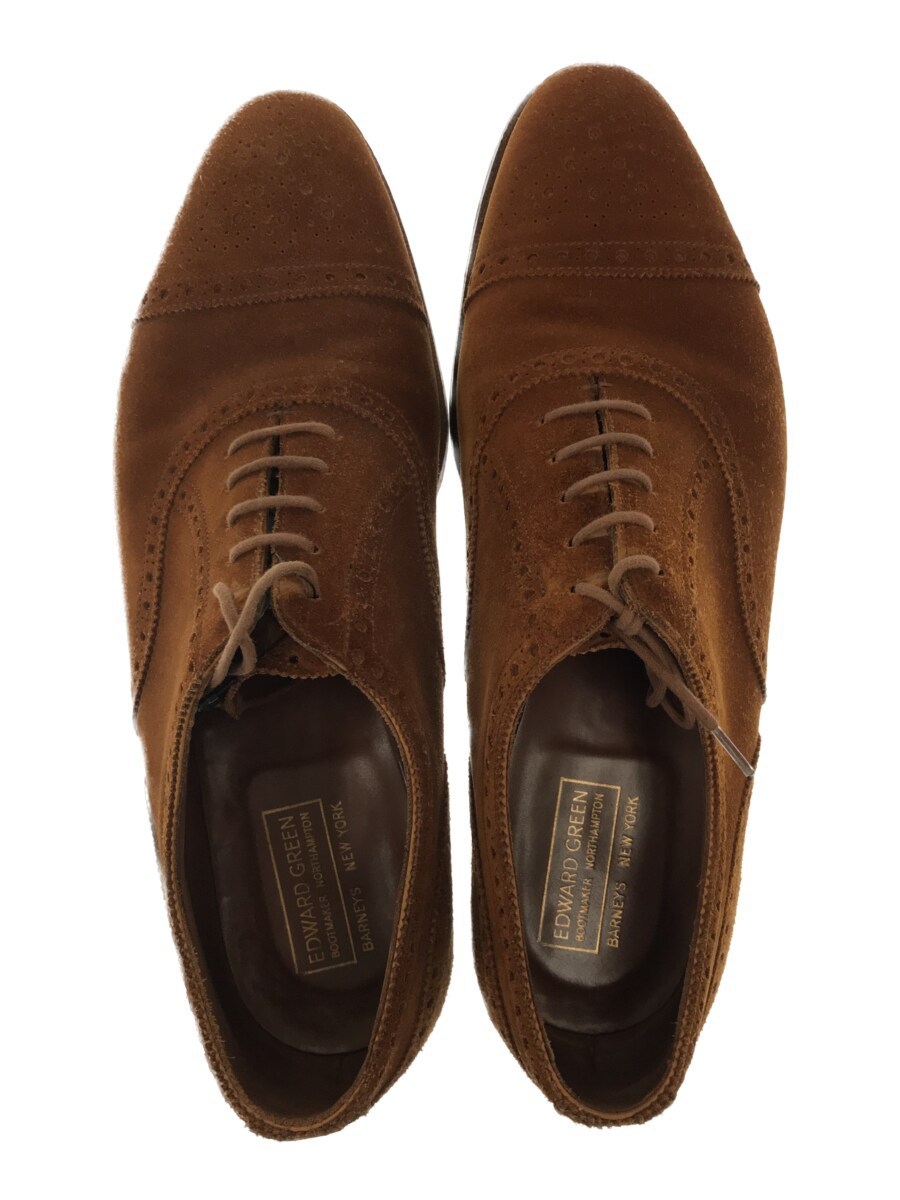 EDWARD GREEN◇ドレスシューズ/UK9.5/キャメル/ブラウン/スウェード