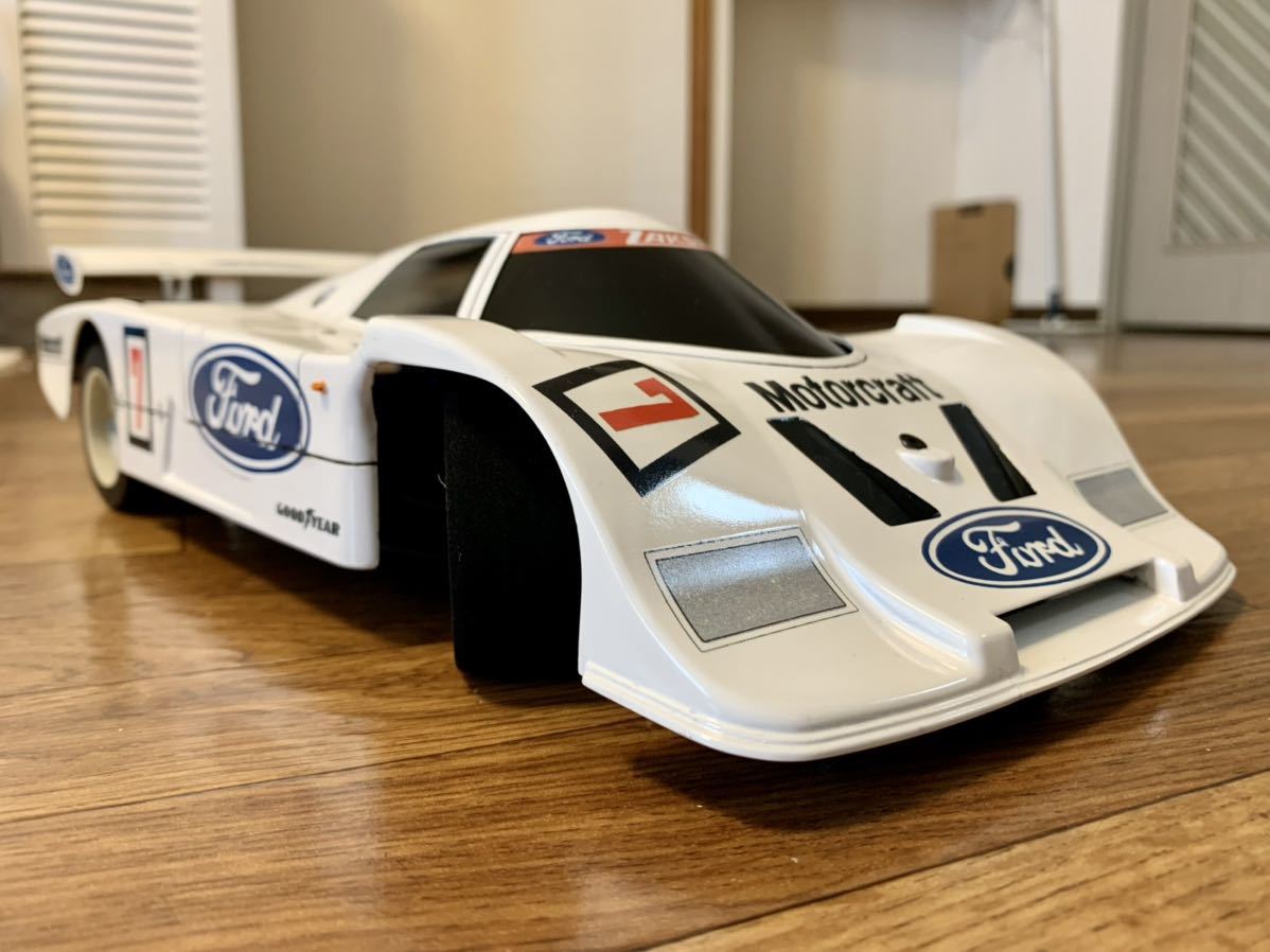完成品 40年近い昔のラジコンボディー1/12スケールのタミヤ RM Mk.4
