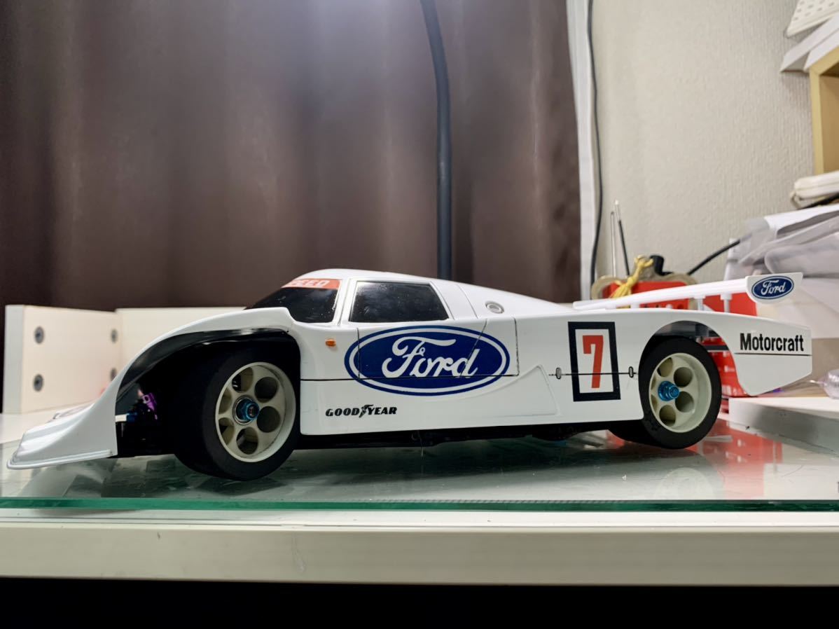 完成品 40年近い昔のラジコンボディー1/12スケールのタミヤ RM Mk.4