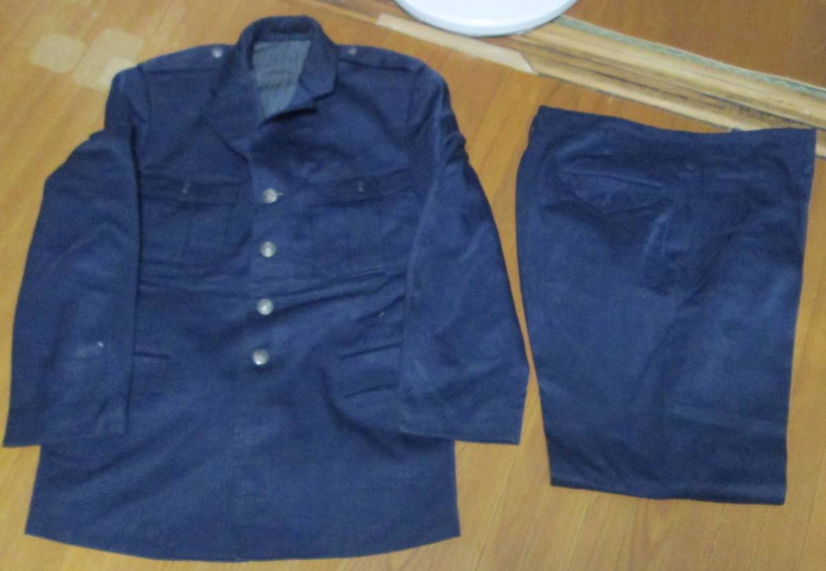 レトロ☆航空自衛官☆航空自衛隊☆冬制服☆上下セット☆中古品☆(制服