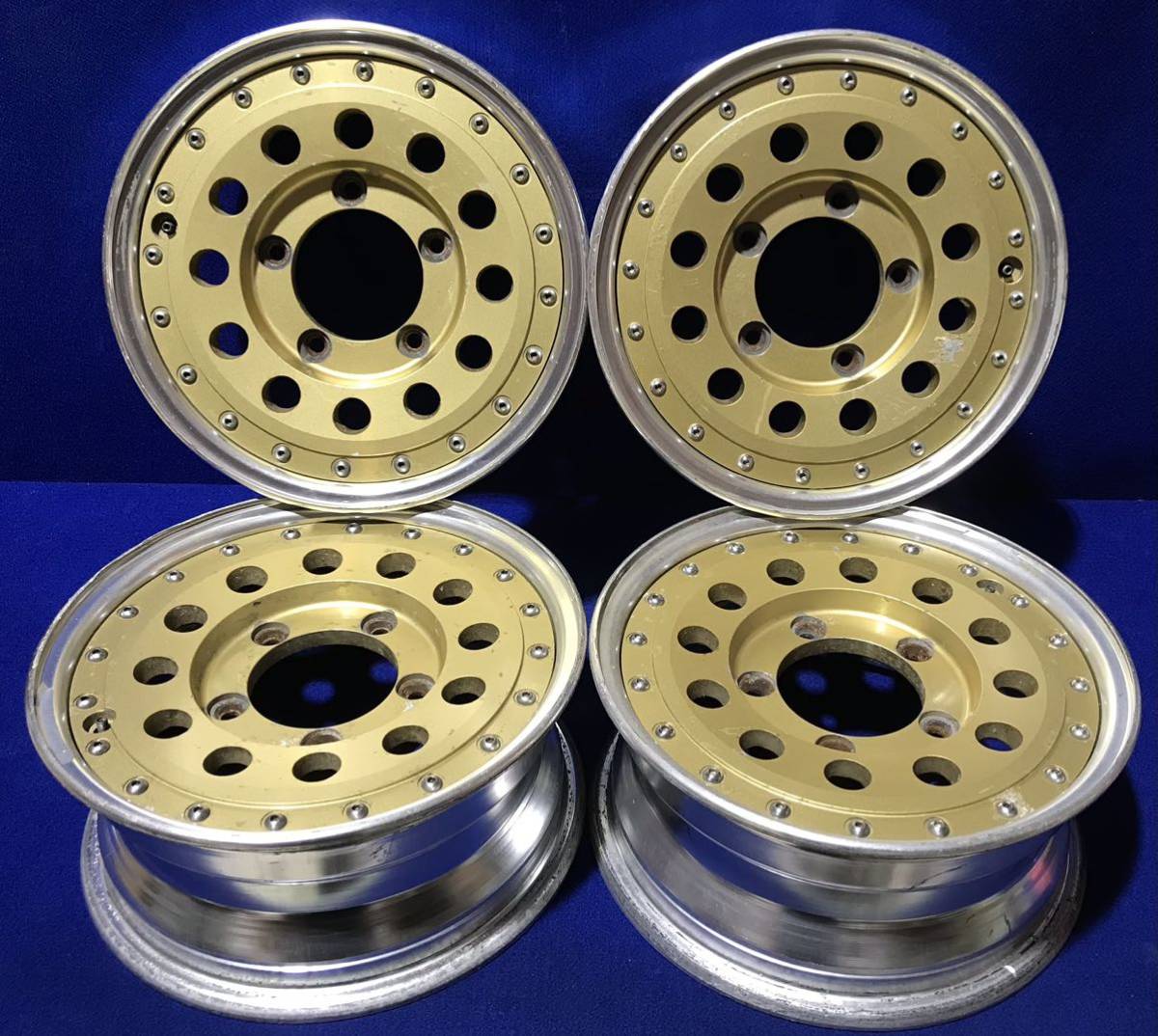  ホイール ENKEI エンケイ ハリケーンレーシング HR 385 14 13 &times;6JJ オフセット+30 pcd139.7 5穴 4本セット 塗装剥れ有り(社外品)｜売買されたオークション情報、yahooの商品情報をアーカイブ公開 - 5穴