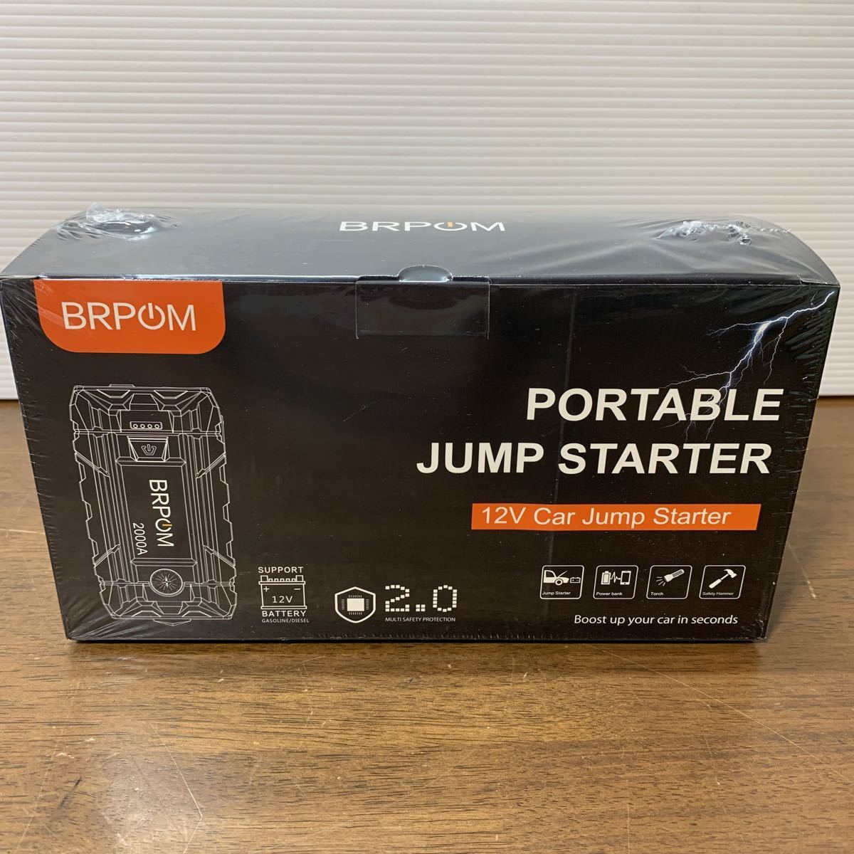 ジャンプスターター BRPOM 12V | BIUBLE 21800mAh 6000Aピーク電流 