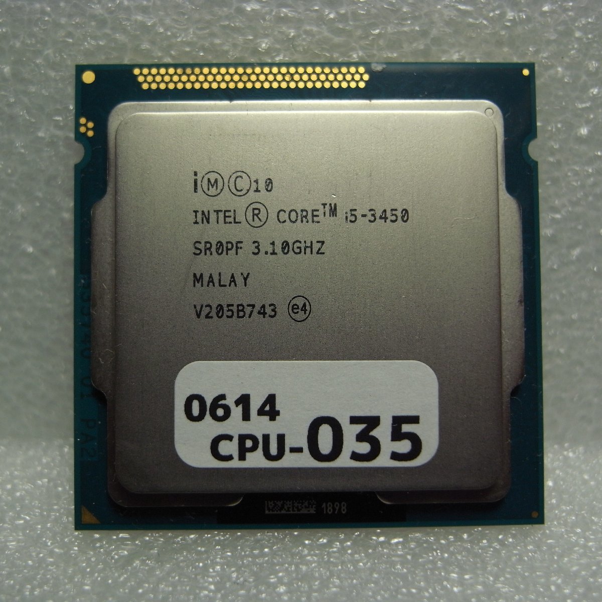 得価，低価 0614CPU-035-044 抜取り品 intel CORE i5-3450/3470/3470S アソート10個セット(Core i5)｜売買されたオークション情報、yahooの商品情報をアーカイブ公開 - オークファン Core i5