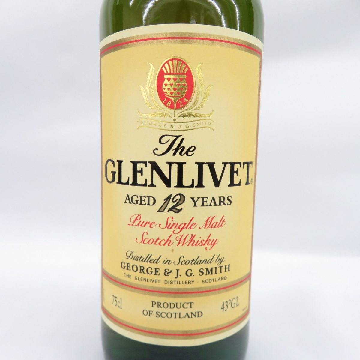 未開栓】THE GLENLIVET グレンリベット 12年 ピュアシングルモルト