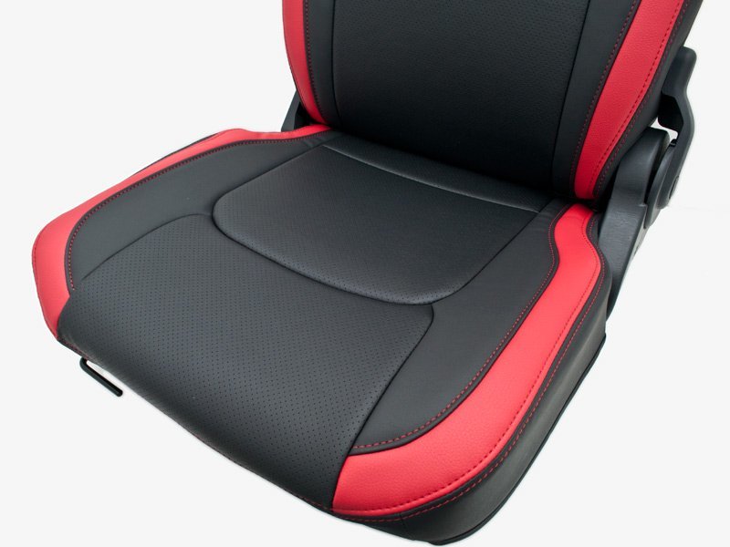 豊富な，送料無料 ☆G'BASE シートカバー ハイゼットジャンボ S500P/S510P(後期 2022/01～) ブラック/レッド 左右2座席☆