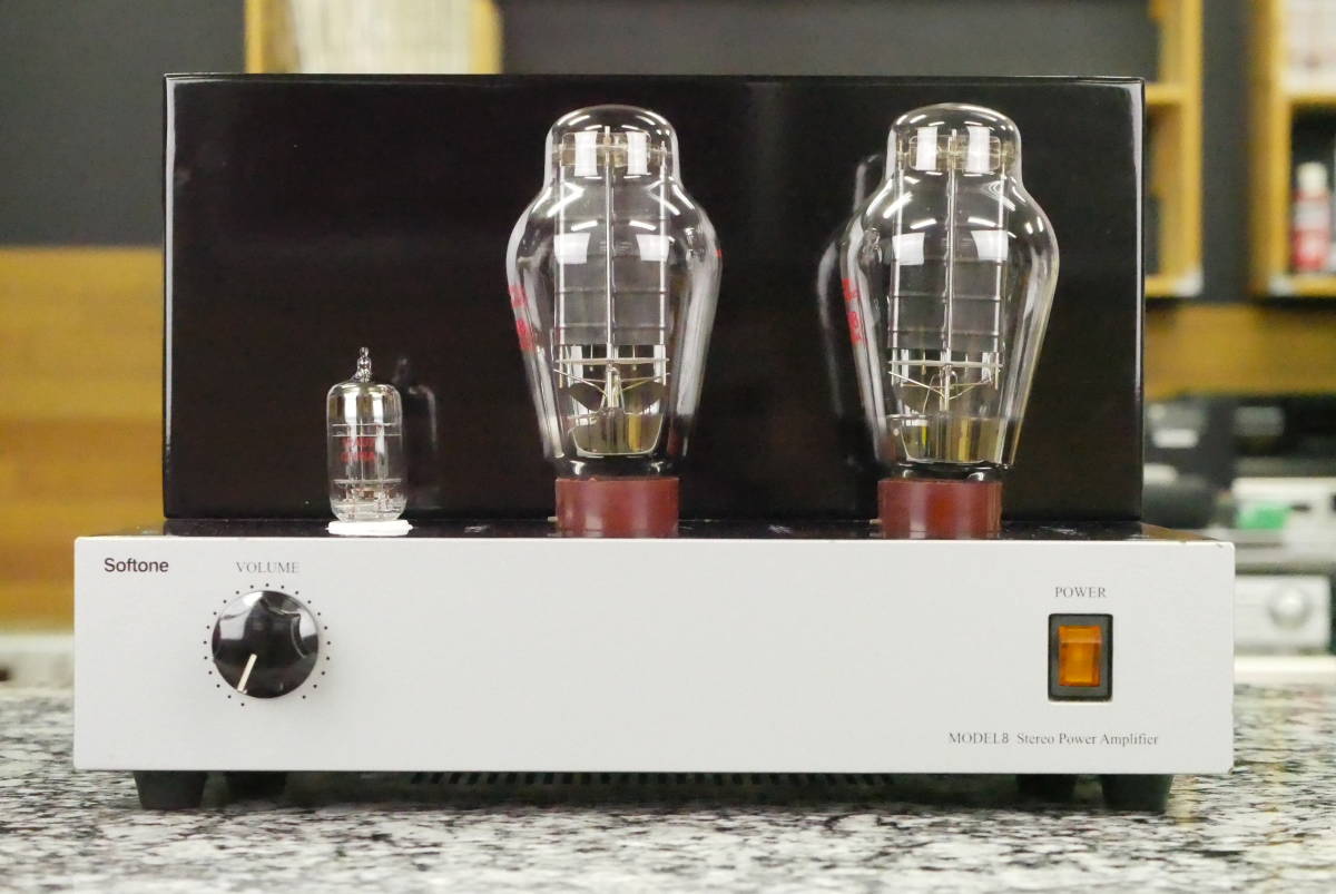 softone ソフトン model8 300Bシングル 真空管パワーアンプ これは良く