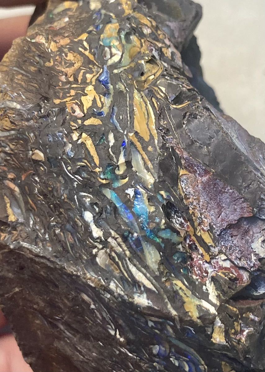 ボルダーオパール原石オーストラリア産y1130 ボルダーオパール原石オーストラリア産y1130 | Pay ID