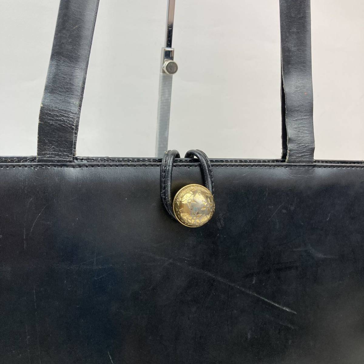 1円 CELINE セリーヌ トートバッグ 肩掛け スターボール レザー 