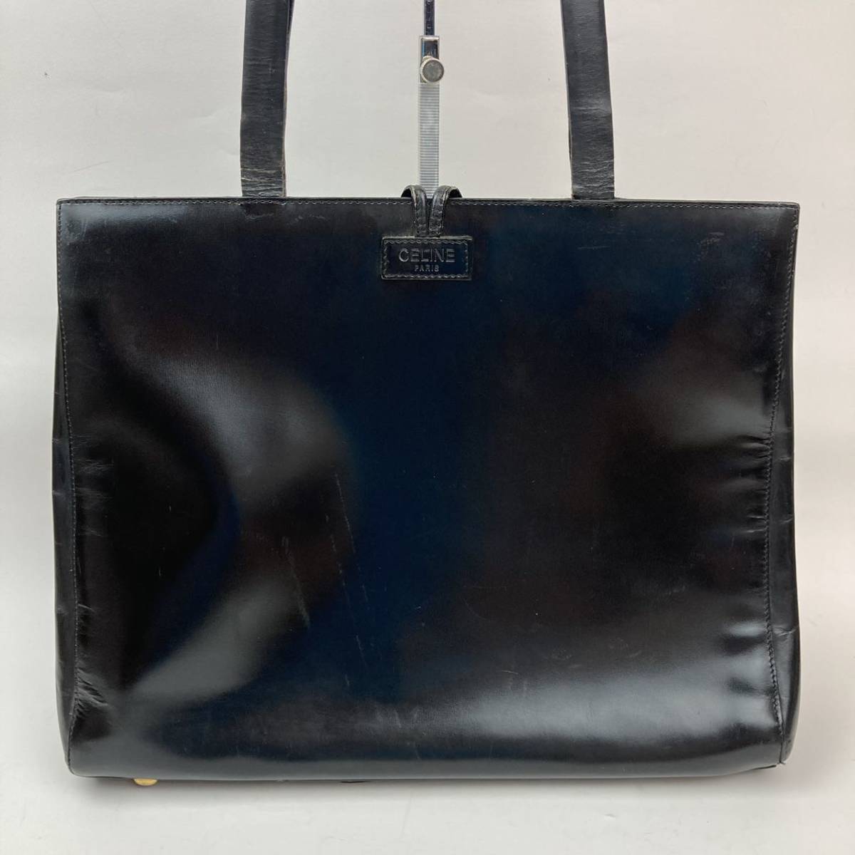 1円 CELINE セリーヌ トートバッグ 肩掛け スターボール レザー 