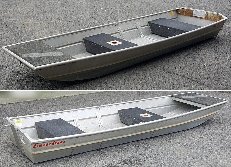 ☆店頭引取り限定【中古】Landau ランドゥ 12ft アルミボート 1247FP 