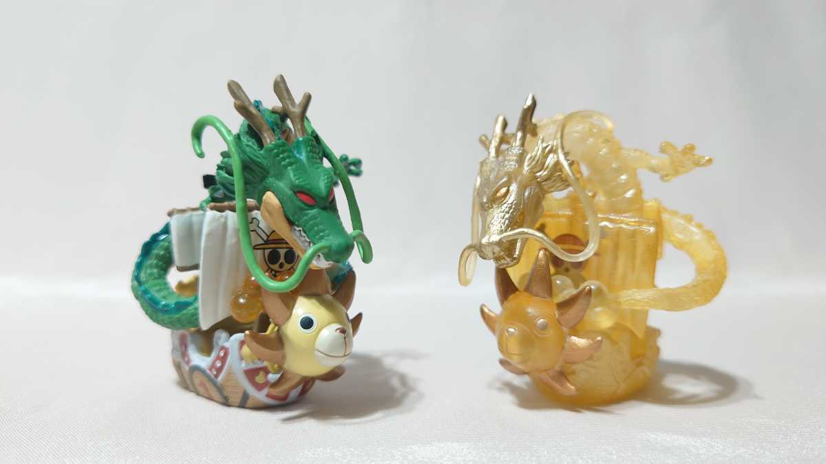 ドラゴンボール×ワンピース☆夢のフュージョンフィギュア【神龍 