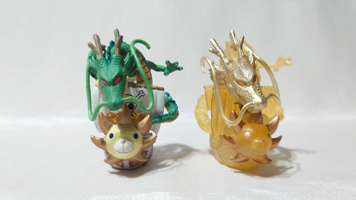 ドラゴンボール×ワンピース☆夢のフュージョンフィギュア【神龍 
