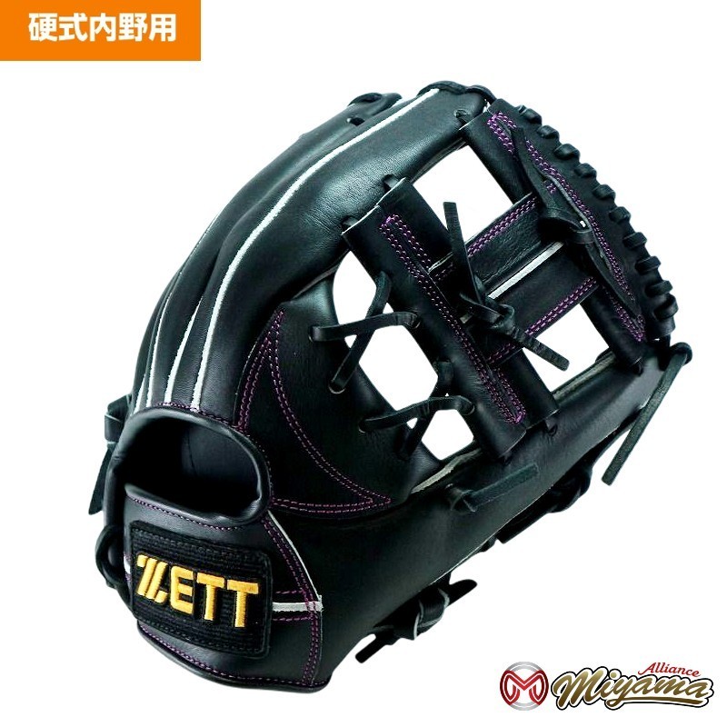ZETT ゼット 内野手用 硬式野球 海外 グローブ 左投げ 955