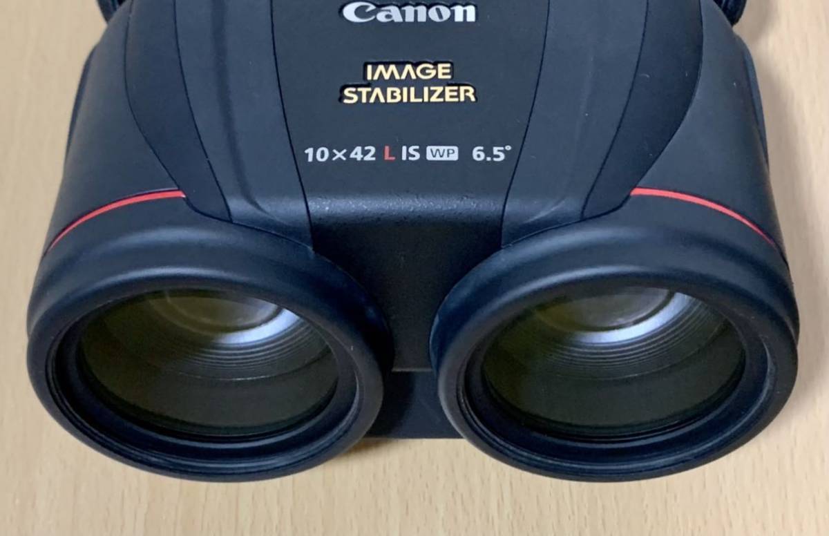 美品Canon キヤノン 最高級 防水防振双眼鏡 10x42 L IS WP 17倍で使用 