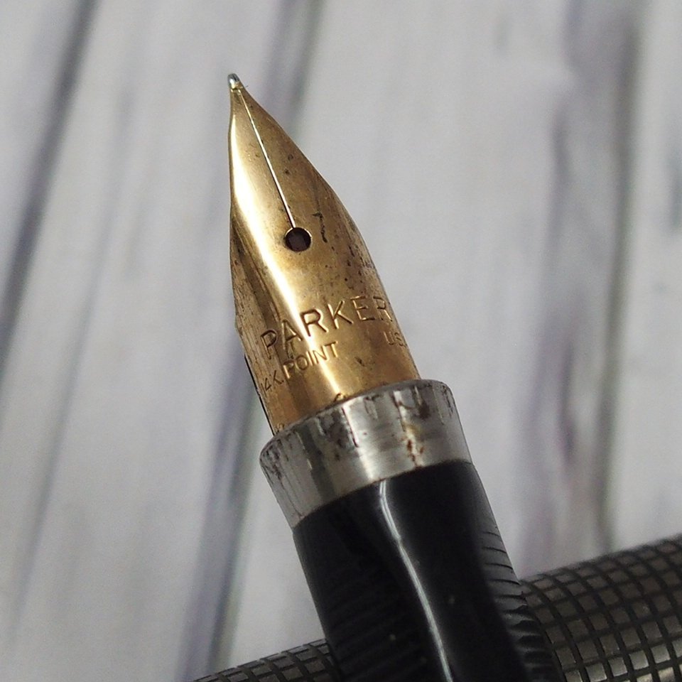 m002 E2【9 送料385円 PARKER パーカー スターリングシルバー ペン先