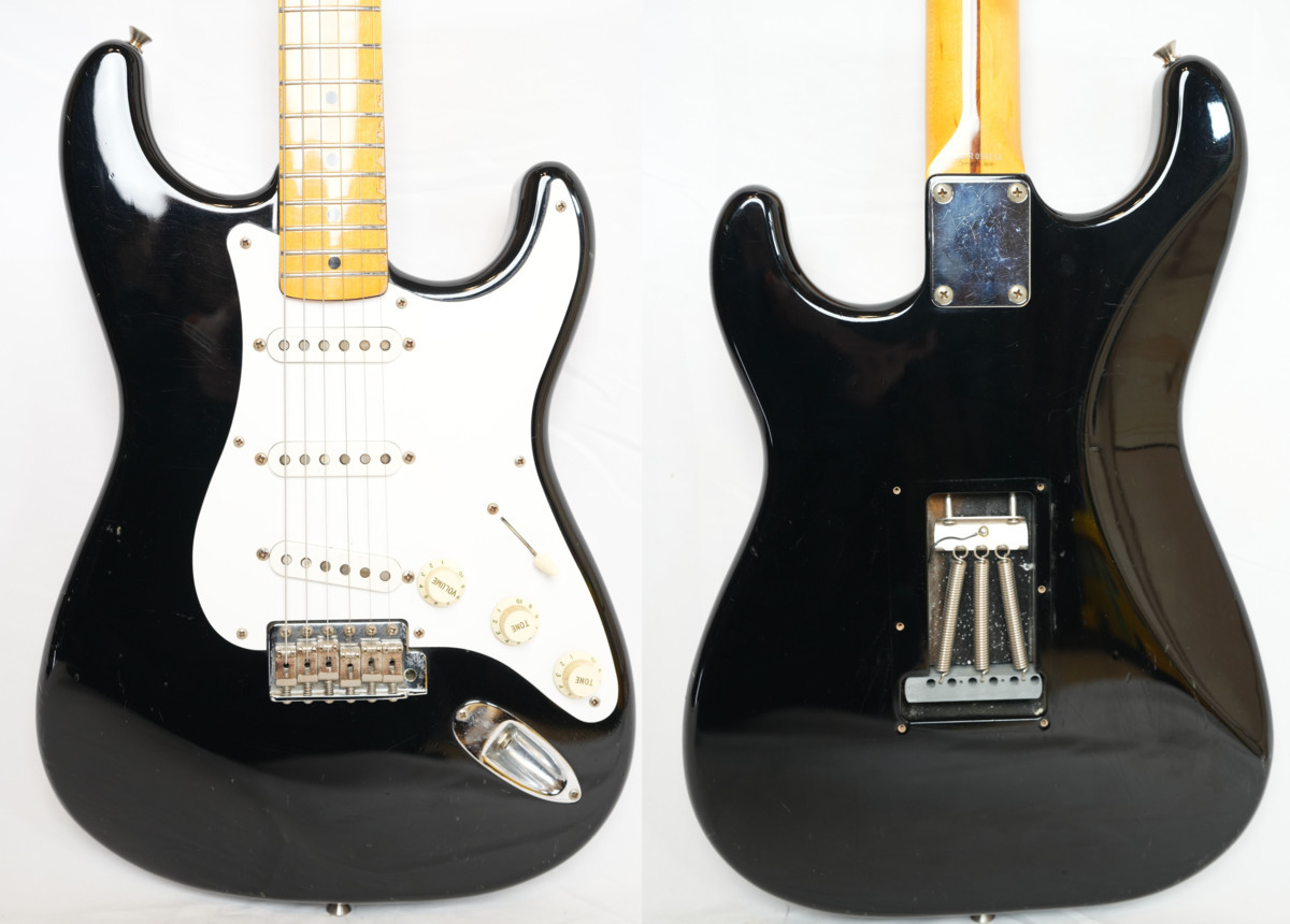☆Fender Japan☆ST57-58US BLACK ストラトキャスター USA製