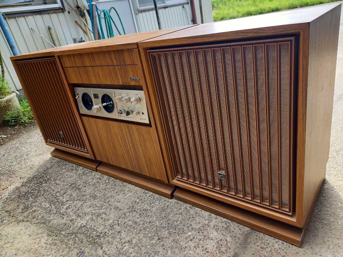 引取り限定 アンティーク ビクター 4 チャンネルレシーバー ジャンク品