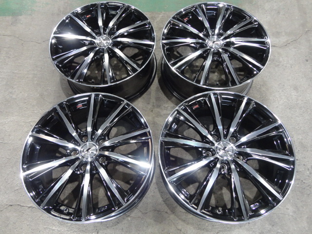 レオニス 18インチ 7J 5H +47 4本 WEDS レオニスWX 5穴 5H PCD114. レオニス 18インチ 7J 5H +47 4本 WEDS レオニスWX 5穴 5H PCD114.
