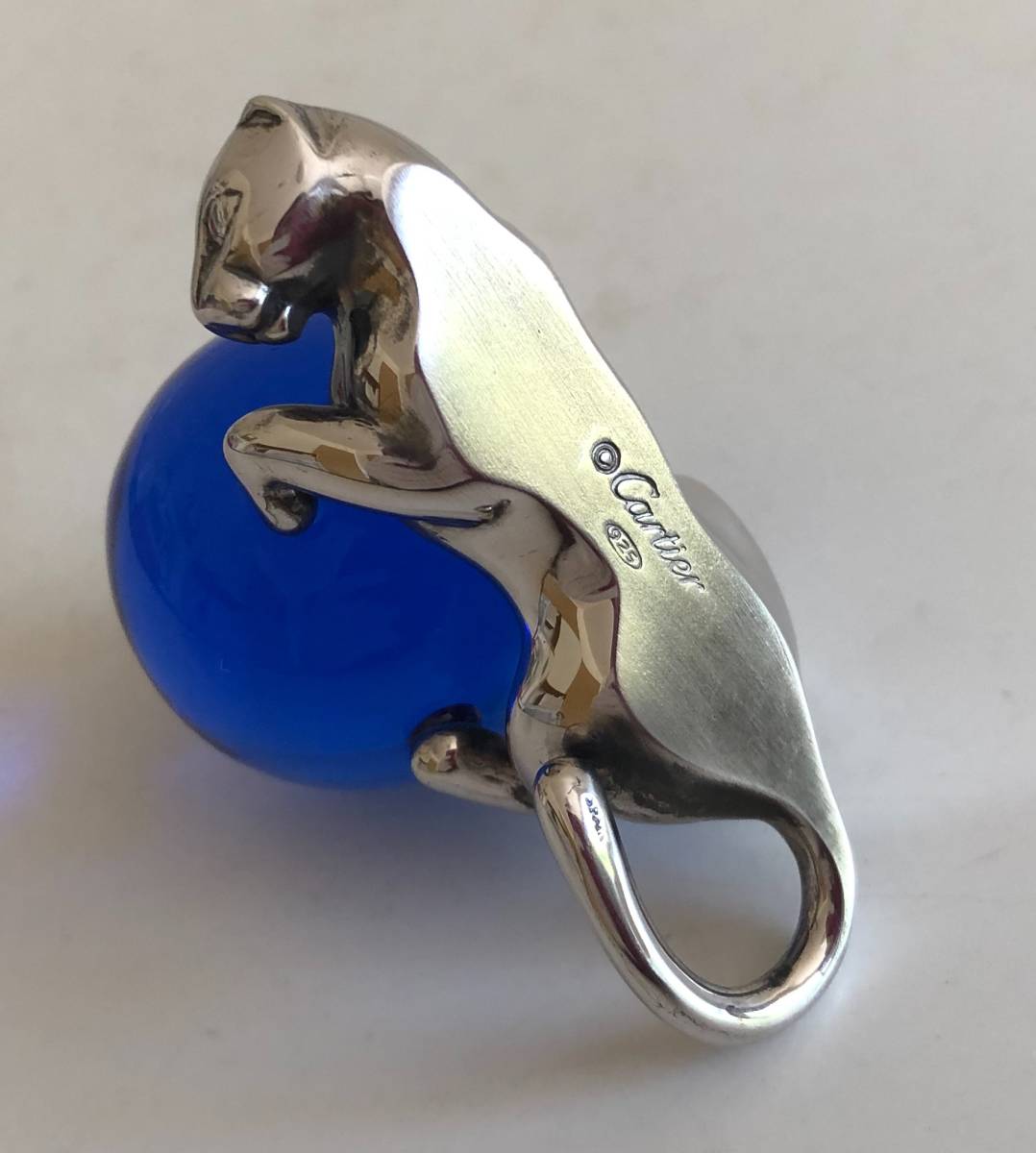 カルティエ SV925×クリスタル パンテール ペーパーウェイト 【公式通販】